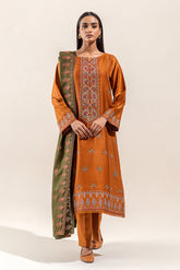 Beachtree on emb Dhanak with heavy Emb Dhanak shawl